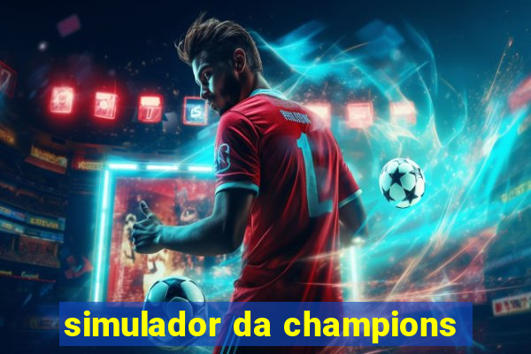 simulador da champions